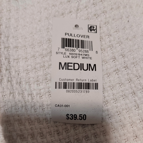 NWT KAREN SCOTT PULLOVER TOP - Picture 5 of 5